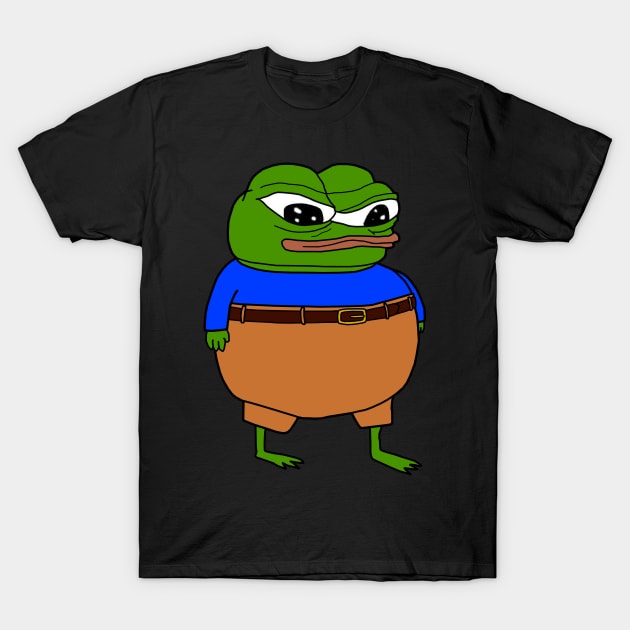 Apu High Waisted Pants Pepe T-Shirt by Lean Mean Meme Machine